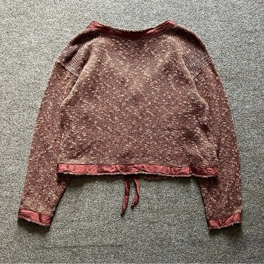 Vintage Y2K Hot Knots Hand Made Cardigan Sweater Renaissance Cottage Fairy Core - Picture 6 of 11